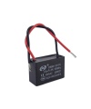 CBB61 Fan Capacitor 2.5uF 5% 450VAC with Wire leads