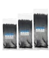Black Nylon Cable Ties Self-Locking 3x200mm 100PCS