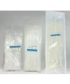 White Nylon Cable Ties Self-Locking 3x250mm 100PCS