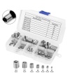 Stainless Steel 2D Fastening Thread Insert SET 60PCS