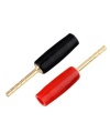 2mm Black Tip Banana Pin Plug Connector
