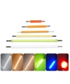10PCS Green 3V 38mm LED Filament Multicolor COB EDISON Bulb