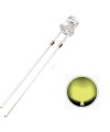 Warm White LED 3mm Water clear Lens