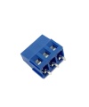 DG128 Screw Terminal Block 3 Positions 5mm Blue Color