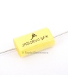 0.1uF 250V 105C 10% Axial Flat Oval Metallized Polypropylene Capacitor