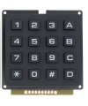 4x4 Keyboard Matrix 12 keys Black