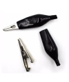 Black Alligator Test Clip Crocodile Length 28mm