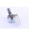250K OHM Anti-Log Taper Potentiometer PCB Mount Round Shaft Dia: 6.35mm