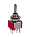 Mini Toggle Switch 1M Series DPDT On-On-On PCB PIns