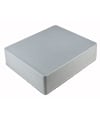 1590XX Style Aluminum Diecast Enclosure Metallic Silver water texture