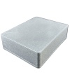 1590XX Style Aluminum Diecast Enclosure METALLIC CLEAR