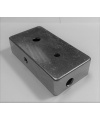 TYPE 1 DRILLED 1590B BLACK ENCLOSURE