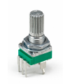 TAYDA 10K OHM Linear Taper Potentiometer Spline Shaft PCB Mount 9mm