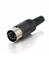 5 Pin MIDI connector Male 180 ํC