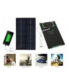 Solar Panel for cellular phone charge USB INTERFACE 5W 5V 88x142mm