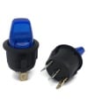 Illuminated Rocker Switch ON-OFF 24V BLUE LED SPST