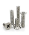 M2 Steel Flat Head Screw M2x10mm