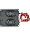 1 Pair Loud Speakers 4Ω 3W 30x70mm