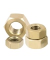Gold Nut 4mm for Screw M4 7118