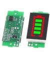 Battery Power Level Green Indicator 4 Segment Display Module