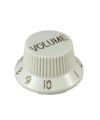 Volume Gold With White Knob With number 1 to 10 Shaft 6mmx18T
