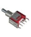 Sub Mini Toggle Switch 2M Series SPDT On-off-On Short Handle 	Sub Mini Toggle Switch SPDT On-Off-On Short Handle Snap-in V-bracket