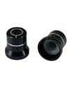 Black halo knob 15x15mm Shaft 6mmx18T