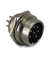 7 Pins Male circular connector 16mm GX16