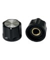 Black Moog Knob 16x21mm