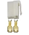 6.3mm 2 Pins FeMale connector