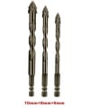 Four-Blade Serrated Drill 6/8/10mm Set