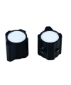 API Equalizers Black body White Top 12.5x9.5 Shaft 6.4mm