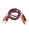 Banana Plug to Alligator Clips Test Cable 1M