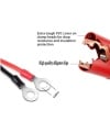 1 Pair 1M Alligator Clips Jumper Cable 30A