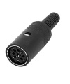 8 Pin MIDI connector Female 270 ํC