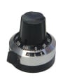 Black dail knob 6004 Shaft 6.4mm