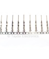 Male Dupont Terminal Connector Pins Crimp 2.54 MM