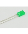LED Rectangular Green 2x5mm 