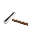 10K OHM Logarithmic Taper Slide Potentiometer PCB Mount Metal Shaft Lever Height: 15mm
