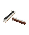 10K OHM Logarithmic Taper Slide Potentiometer PCB Mount Metal Shaft Lever Height: 15mm
