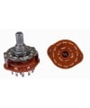 Rotary Switch 3 Pole 4 Position ALPHA SR2511F 17mm