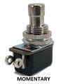 SPST Momentary Soft Touch Short Shaft Push Button Stomp Foots / Pedal Switch