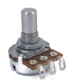 500K OHM Anti-Log Taper Potentiometer Solder Lugs Round Shaft Dia: 6mm