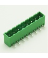 8 Pin Male Plug-In Type Vertical Terminal Block 5mm 5EHDRC