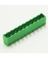 10 Pin Male Plug-In Type Vertical Terminal Block 5mm 5EHDRC