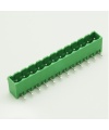 12 Pin Male Plug-In Type Vertical Terminal Block 5mm 5EHDRC