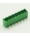 7 Pin Male Plug-In Type Vertical Terminal Block 5mm Side Close 5EHDRC