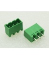 3 Pin Male Plug-In Type Terminal Block 5mm Side Close 5EHDVC