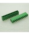 10 Pin Male Plug-In Type Terminal Block 5mm 5EHDVC