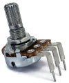20K OHM W-Taper W20K Tone Control Potentiometer PCB Mount